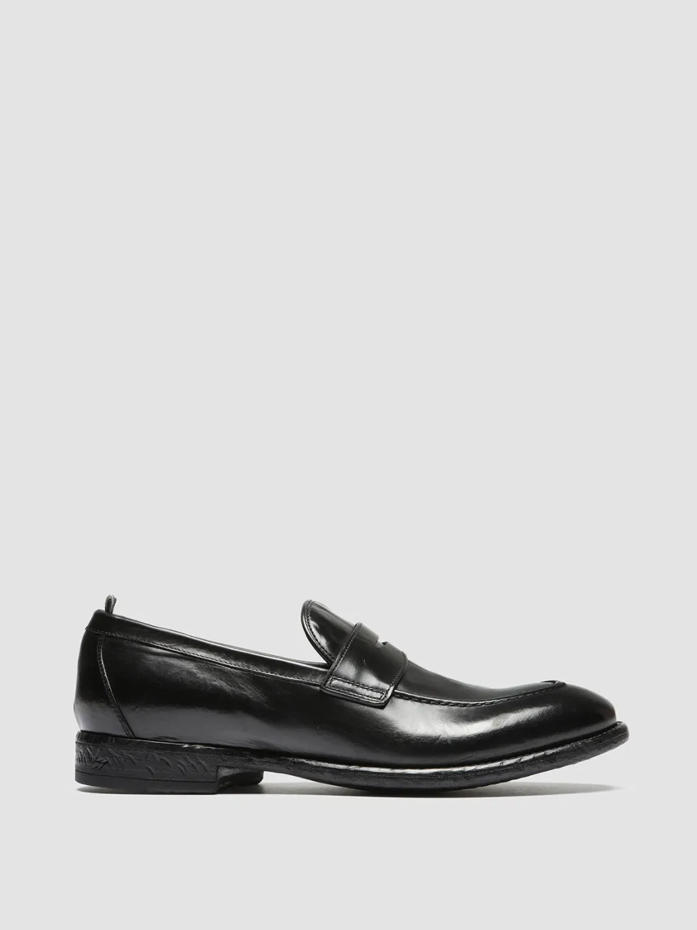 Outlet Officine Creative EMORY 024 - Leather Loafers BLACK