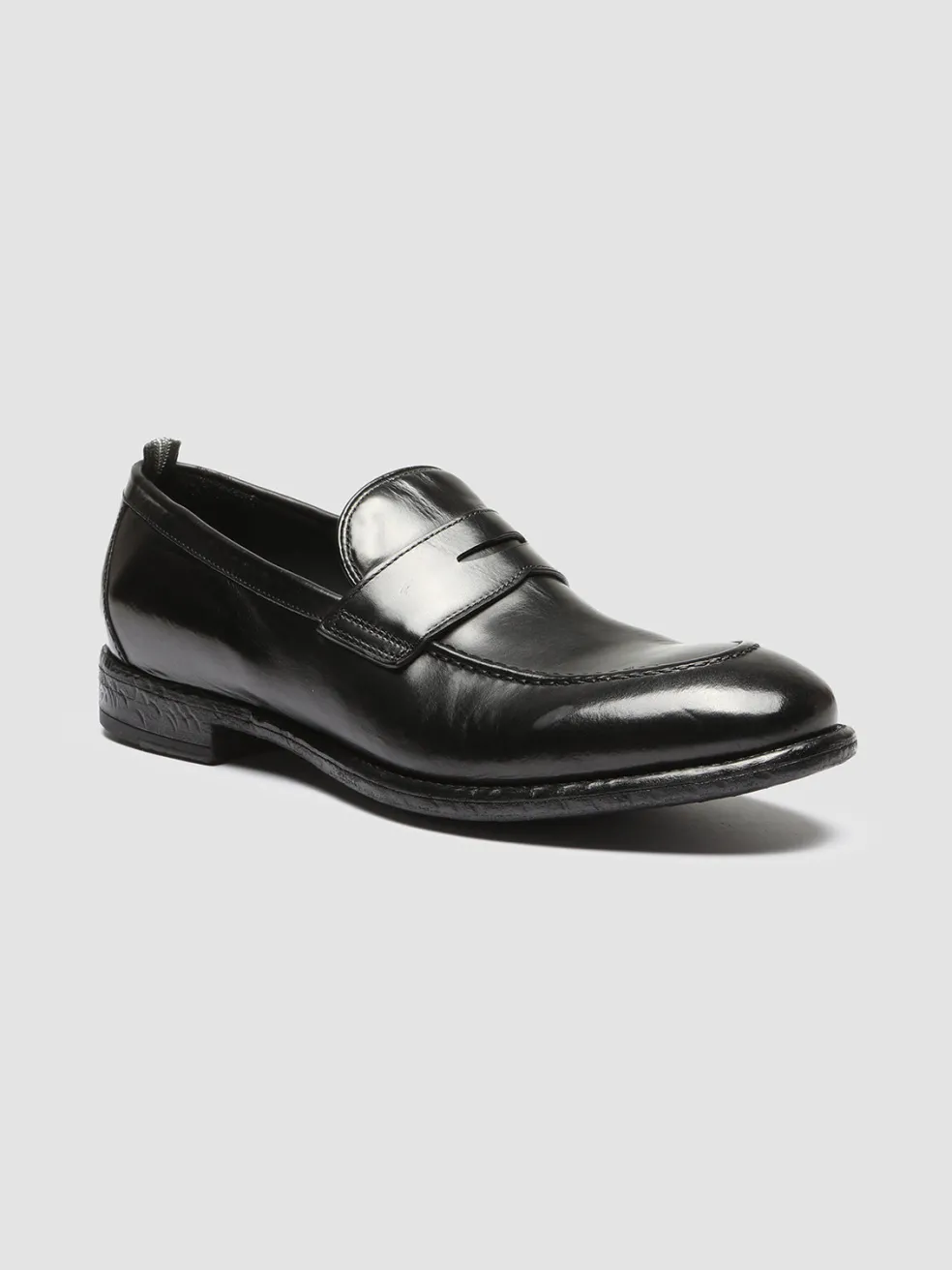 Outlet Officine Creative EMORY 024 - Leather Loafers BLACK