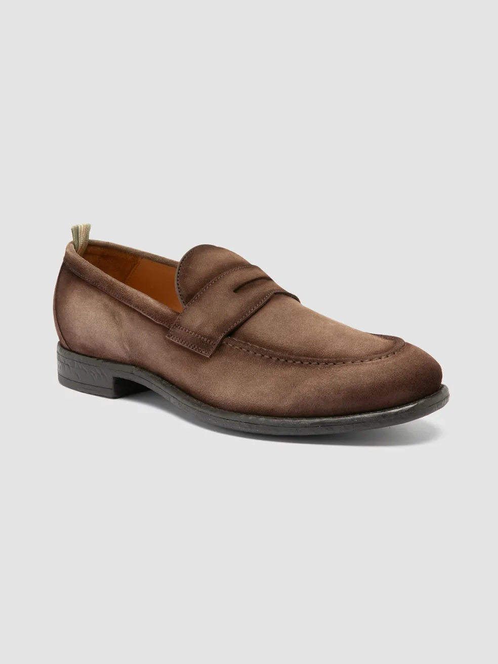 Best Sale Officine Creative EMORY 024 - Suede Loafers BROWN