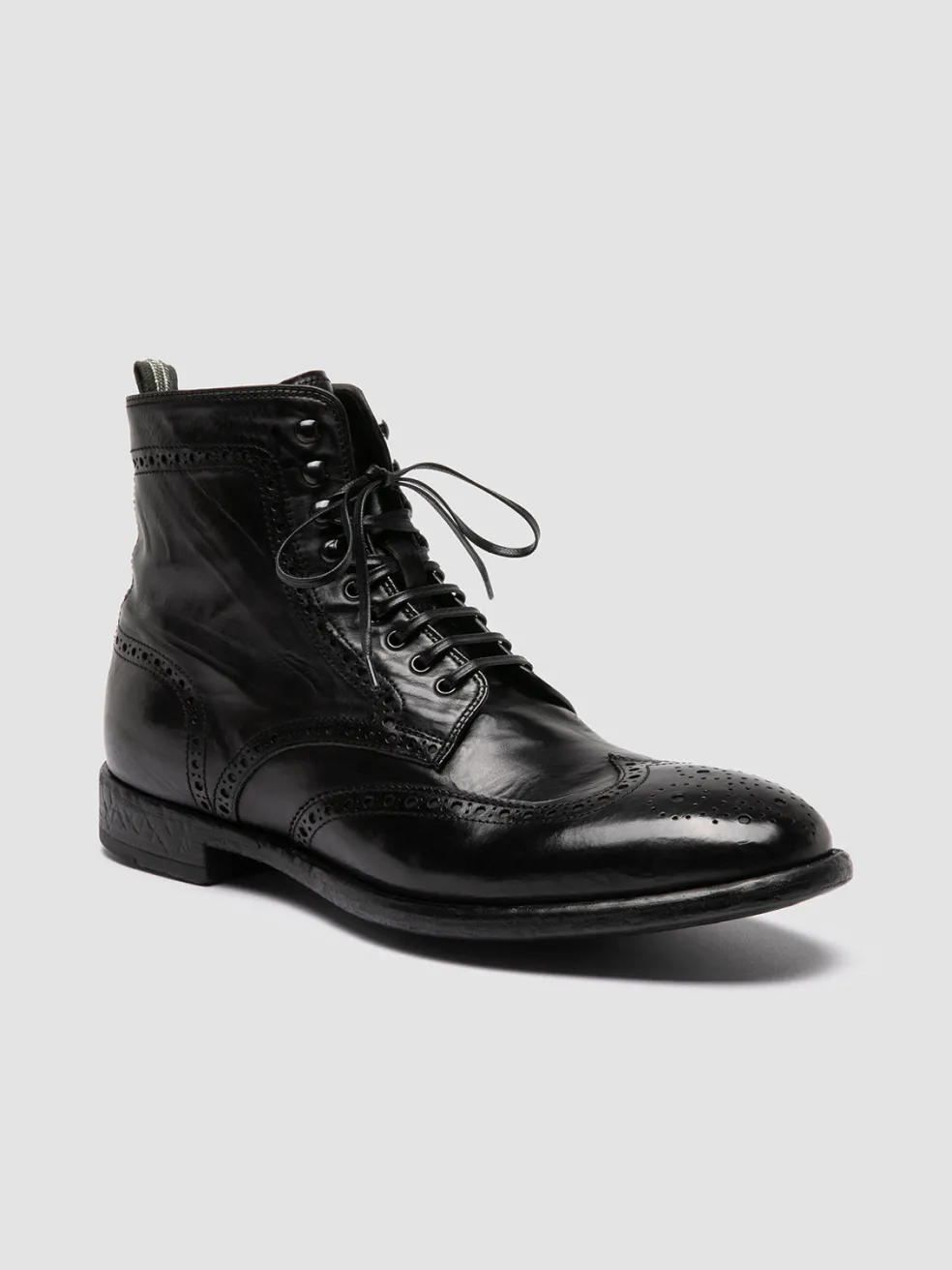 Discount Officine Creative EMORY CAOU 016 - Leather Boots BLACK