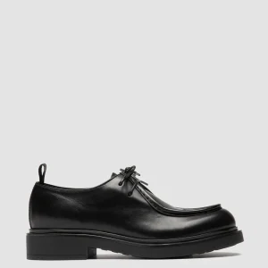 Clearance Officine Creative ENGINEER 102 - Black Leather Derby Shoes NERO                                              