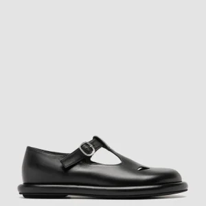 Best Sale Officine Creative ESTENS 106 - Leather T-Bar Shoes BLACK