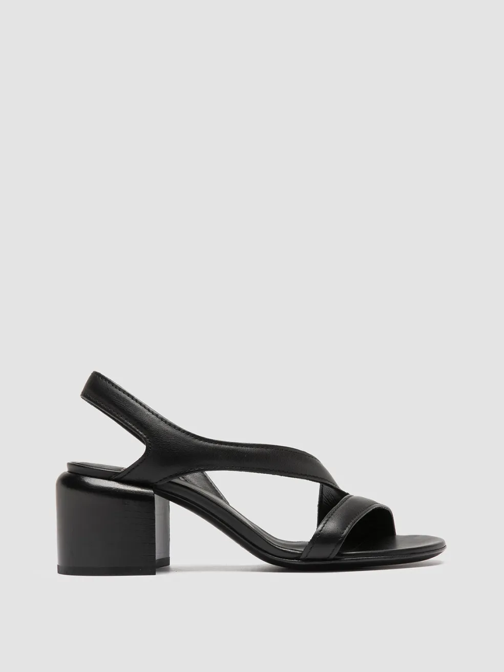 Store Officine Creative ETHEL 023 - Leather Sandals BLACK