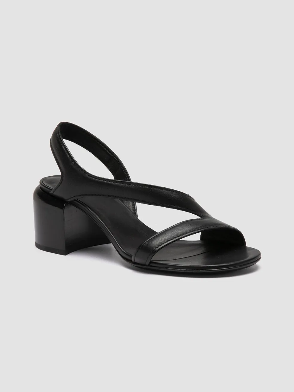 Store Officine Creative ETHEL 023 - Leather Sandals BLACK