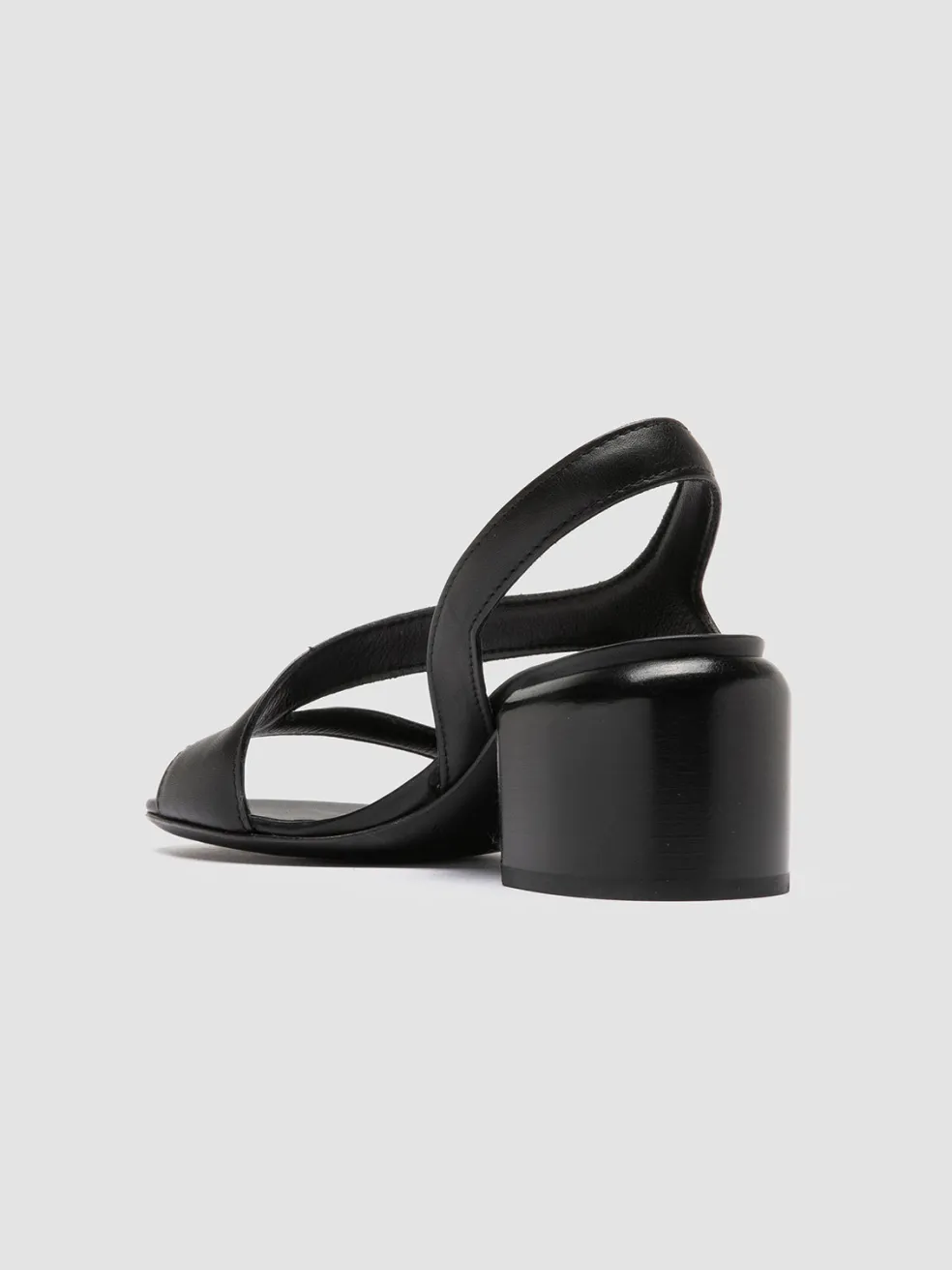 Store Officine Creative ETHEL 023 - Leather Sandals BLACK