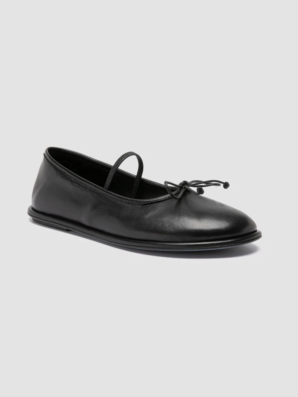 Flash Sale Officine Creative FONTAYNE 001 - Leather Ballerina Shoes BLACK