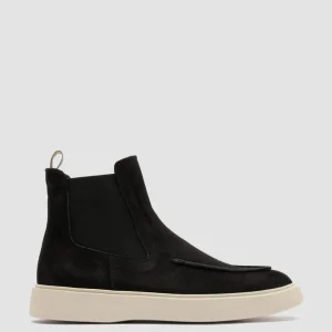 Cheap Officine Creative FRAME 003 - Suede Chelsea Boots BLACK