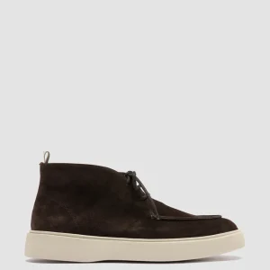 Store Officine Creative FRAME 002 - Grey Suede Chukka Boots PEPE