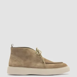 Hot Officine Creative FRAME 002 - Taupe Suede Chukka Boots LEAD