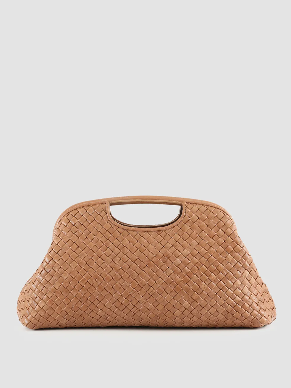 Cheap Officine Creative HELEN 08 - Leather Clutch Bag BROWN