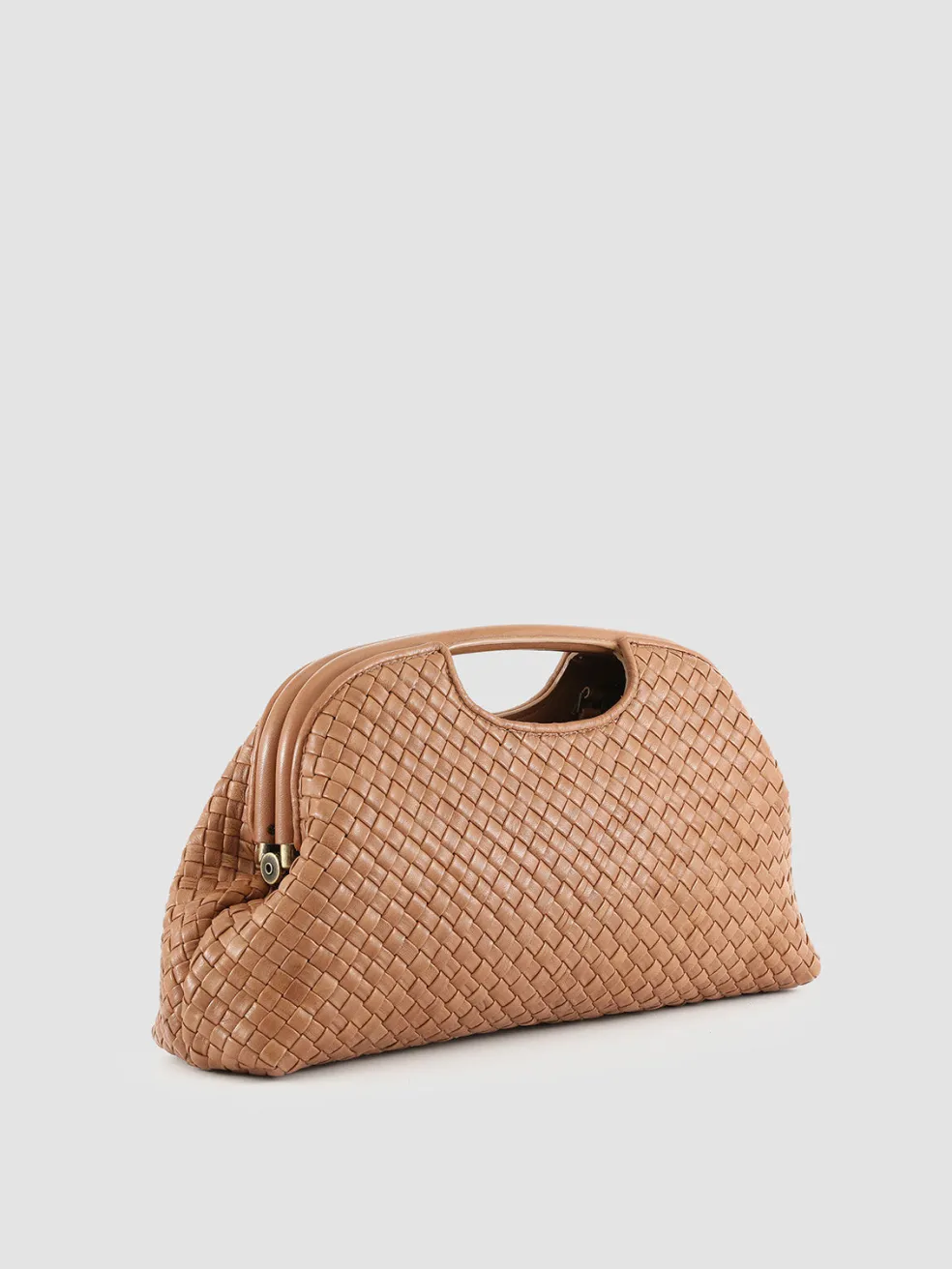 Cheap Officine Creative HELEN 08 - Leather Clutch Bag BROWN