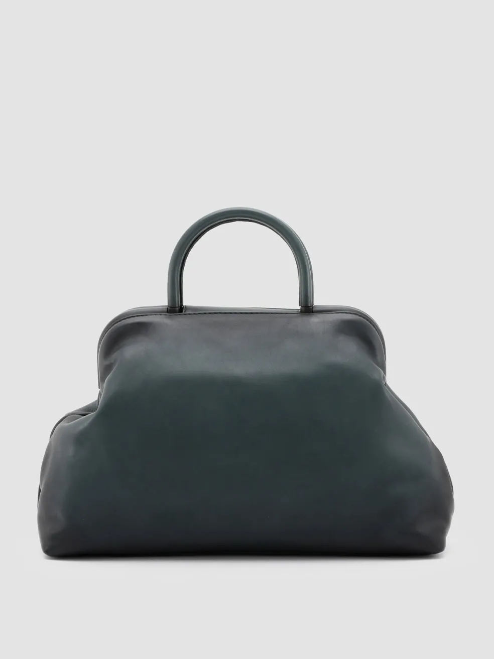 Online Officine Creative HELEN 16 - Leather Handle Bag GREEN