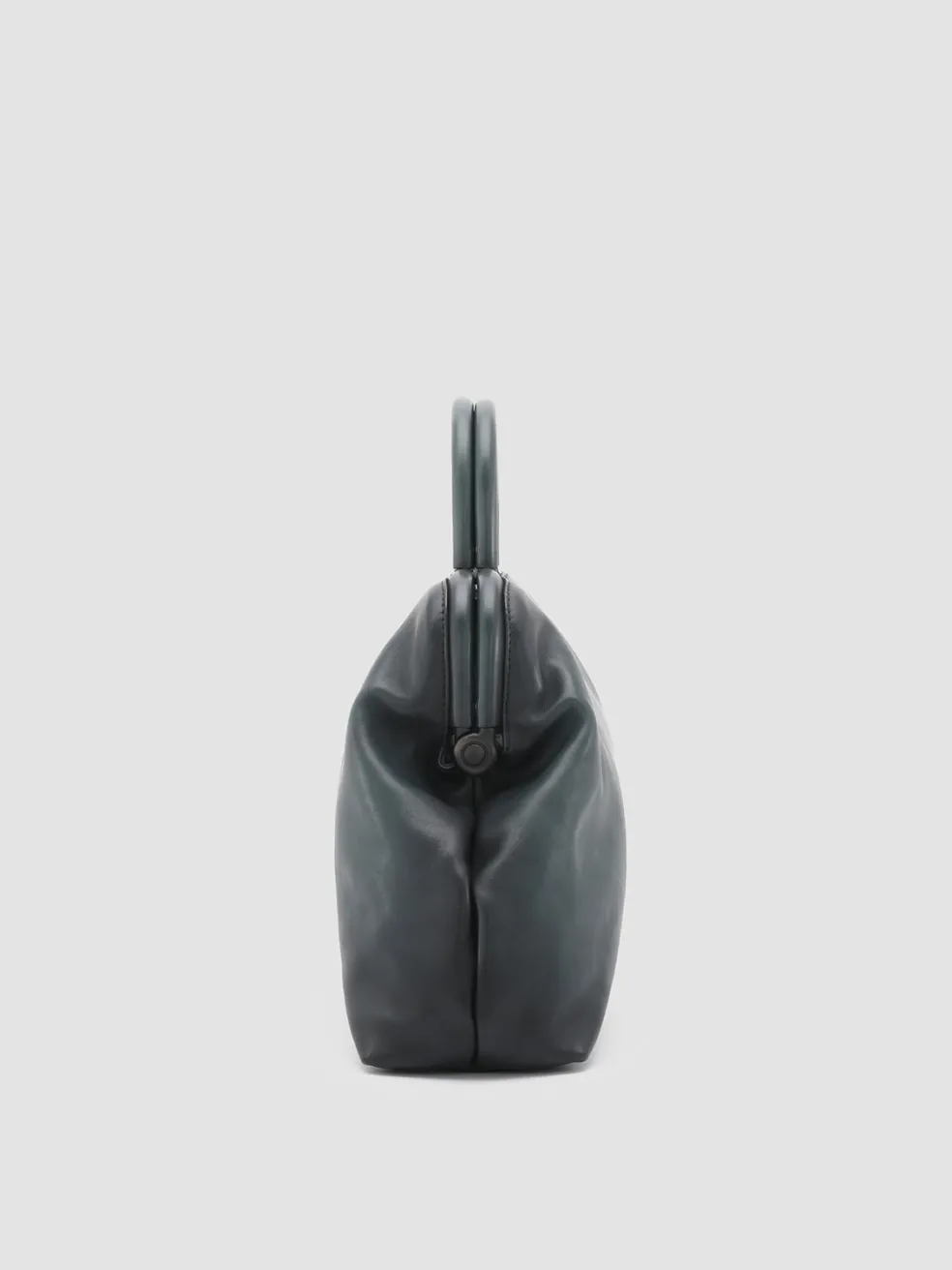 Online Officine Creative HELEN 16 - Leather Handle Bag GREEN