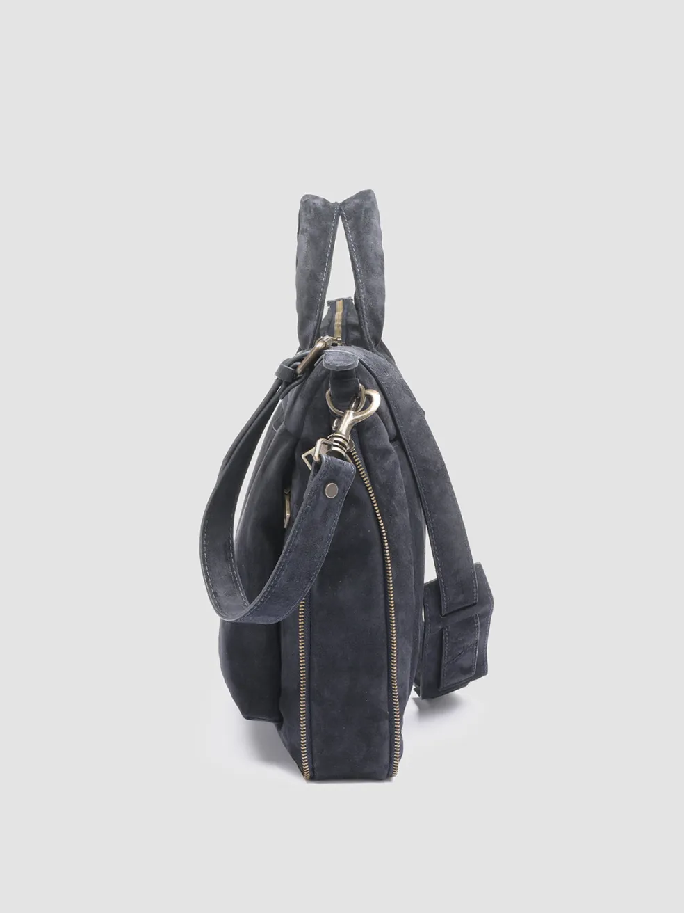 Sale Officine Creative HELMET 33 - Suede Weekender BLUE