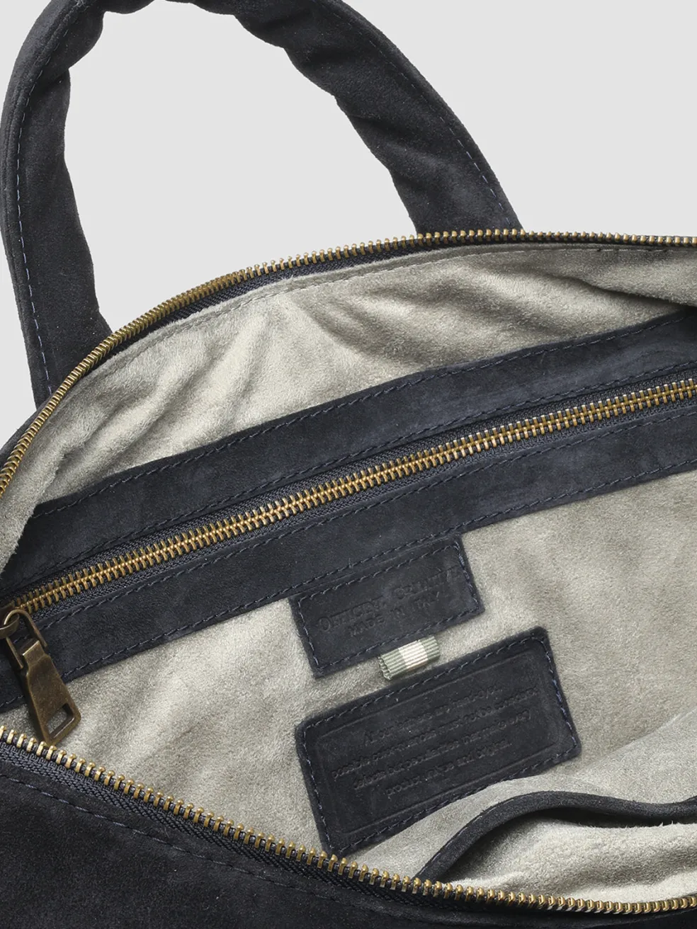 Sale Officine Creative HELMET 33 - Suede Weekender BLUE