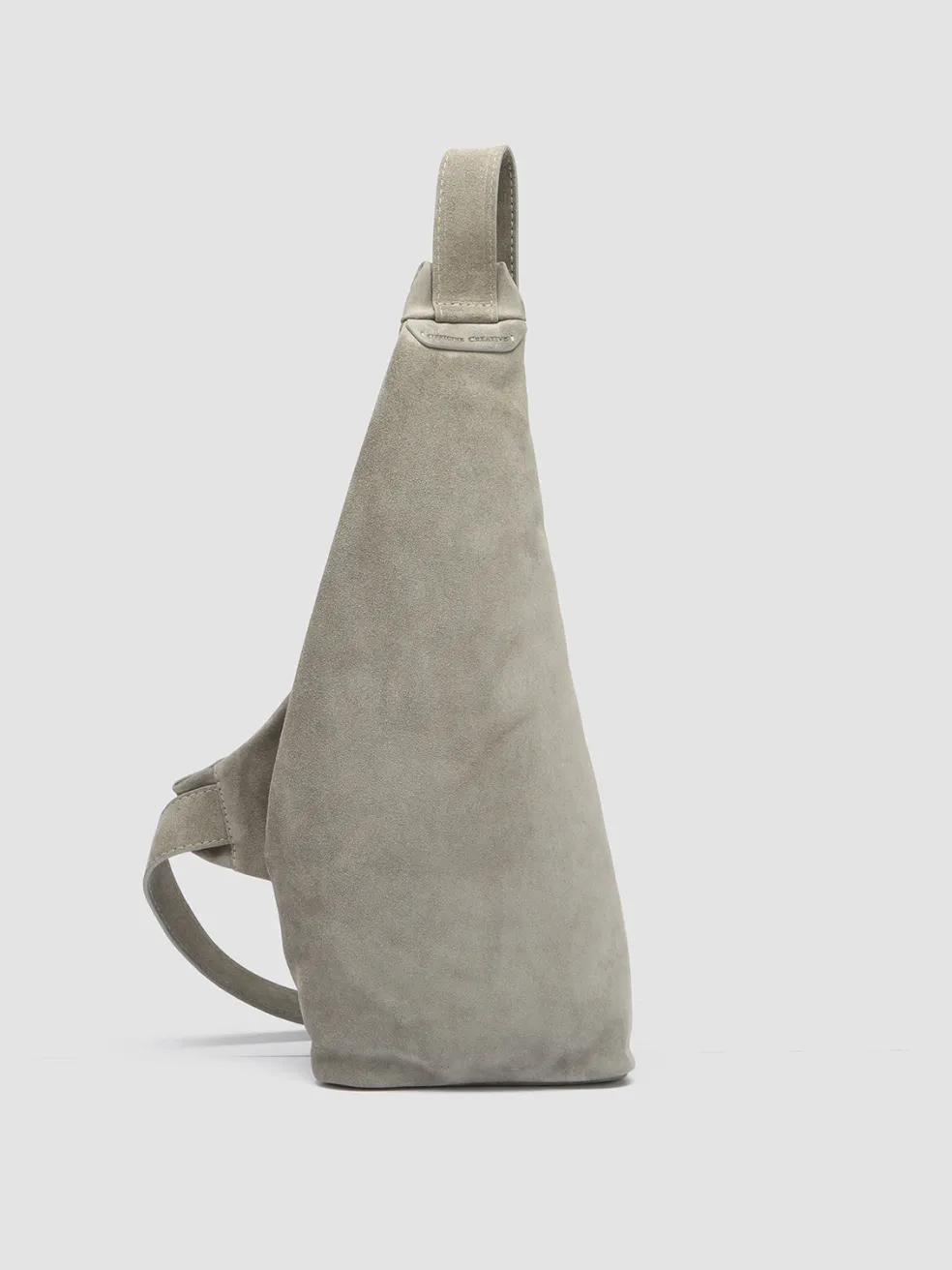 Cheap Officine Creative HELMET 35 - Suede Backpack GREY