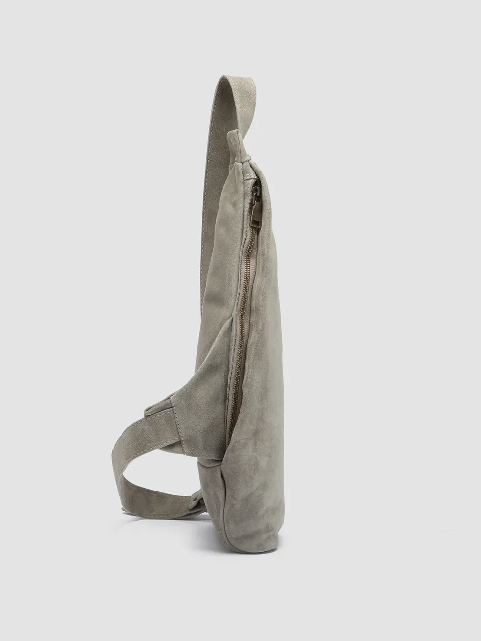 Cheap Officine Creative HELMET 35 - Suede Backpack GREY