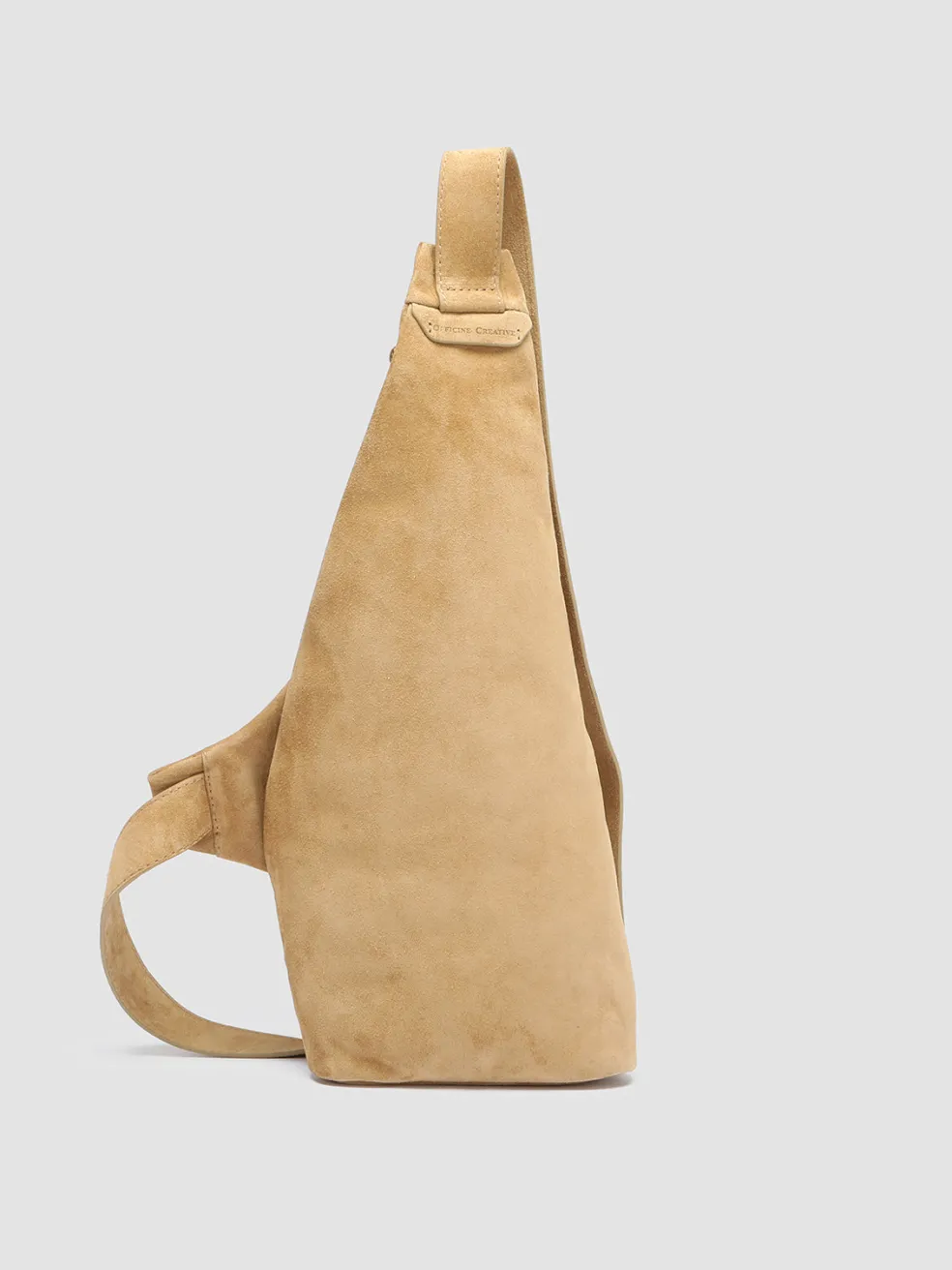 Best Sale Officine Creative HELMET 35 - Suede Backpack YELLOW