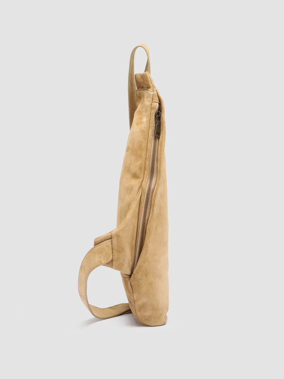 Best Sale Officine Creative HELMET 35 - Suede Backpack YELLOW