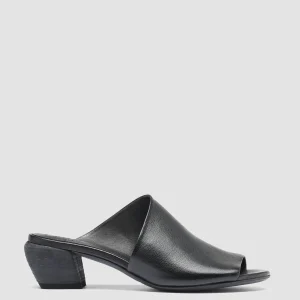 Hot Officine Creative HELYETTE 016 - Leather Mules BLACK