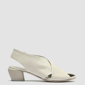 New Officine Creative HELYETTE 024 - Leather Slide Sandals OFF WHITE