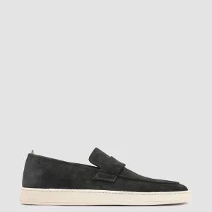 Sale Officine Creative HERBIE 001 - Suede Penny Loafers BLACK