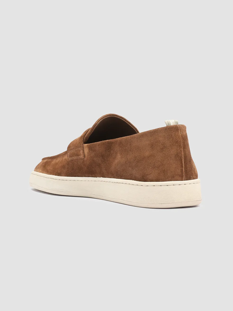 Outlet Officine Creative HERBIE 001 - Brown Suede Penny Loafers LIGHT BROWN