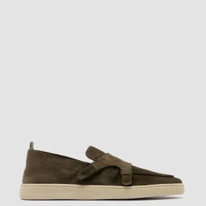 Online Officine Creative HERBIE 005 - Suede Low Top Sneakers GREEN