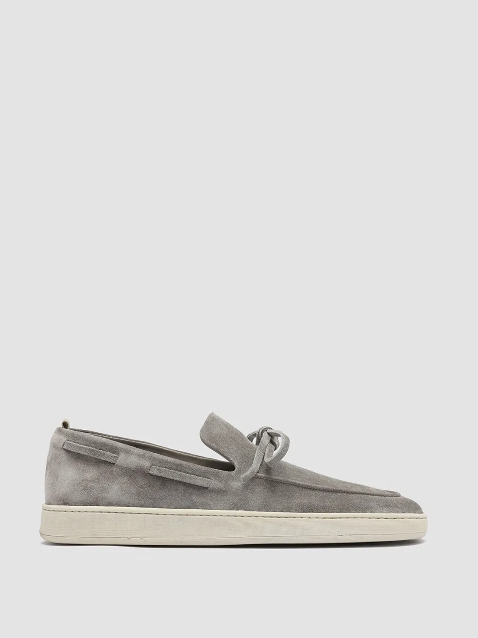 Flash Sale Officine Creative HERBIE 003 - Suede Boat Loafers GREY