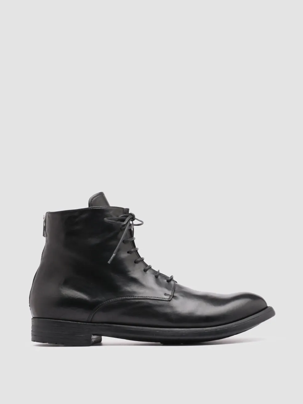 Online Officine Creative HIVE 016 - Leather Boots BLACK