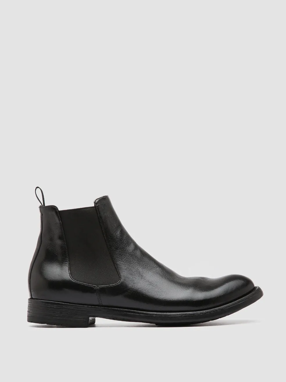 Online Officine Creative HIVE 007 - Leather Chelsea Boots BLACK