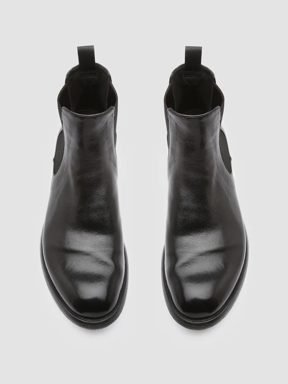 Online Officine Creative HIVE 007 - Leather Chelsea Boots BLACK