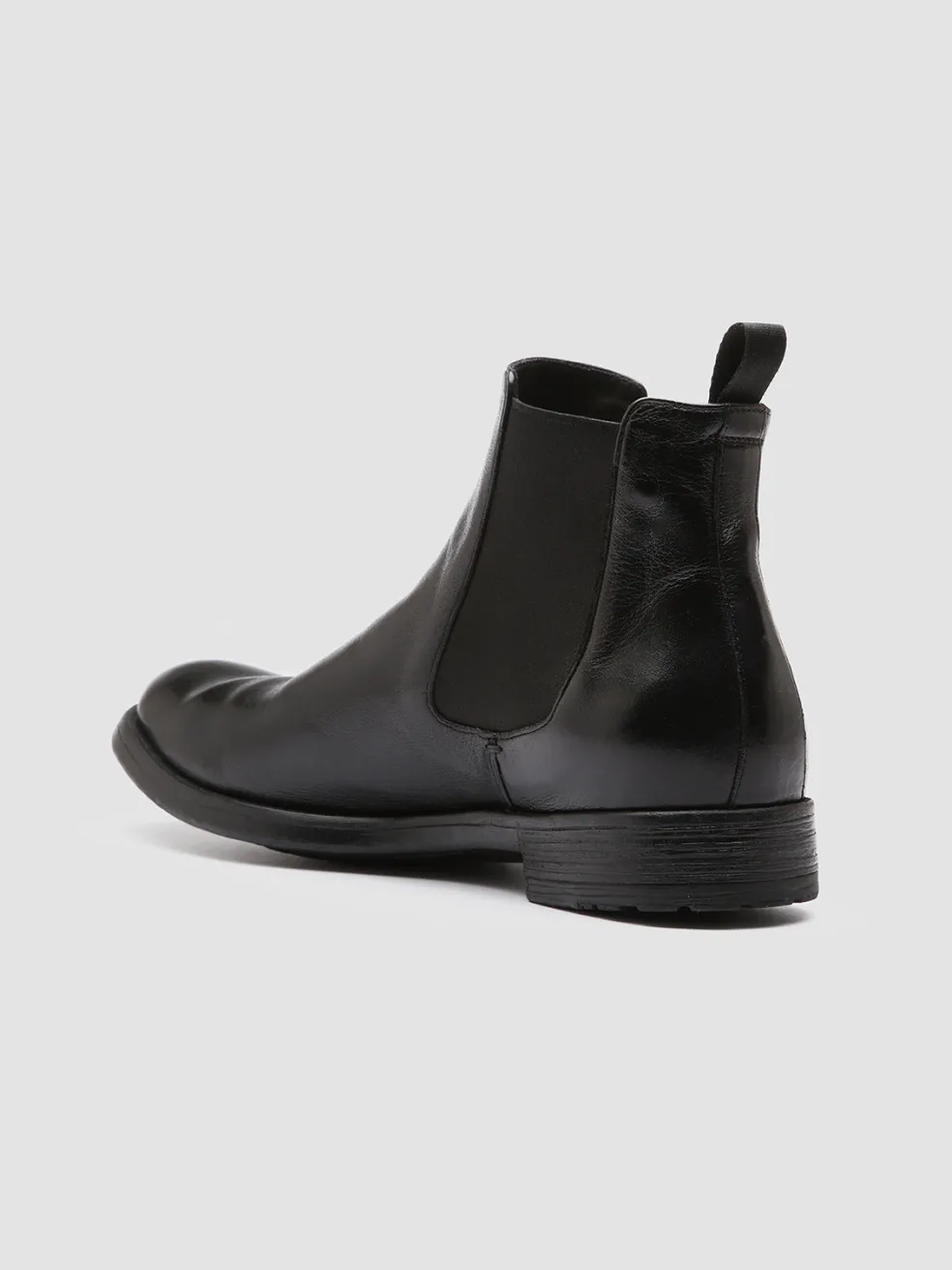 Online Officine Creative HIVE 007 - Leather Chelsea Boots BLACK