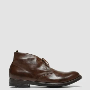 Flash Sale Officine Creative HIVE 050 - Brown Leather Chukka Boots DARK BROWN