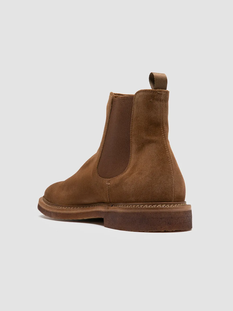 Outlet Officine Creative HOPKINS CREPE 121 - Brown Suede Chelsea Boots BIRRA