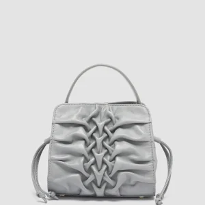 Hot Officine Creative HORNBACK 004 - Leather Handle Bag GREY