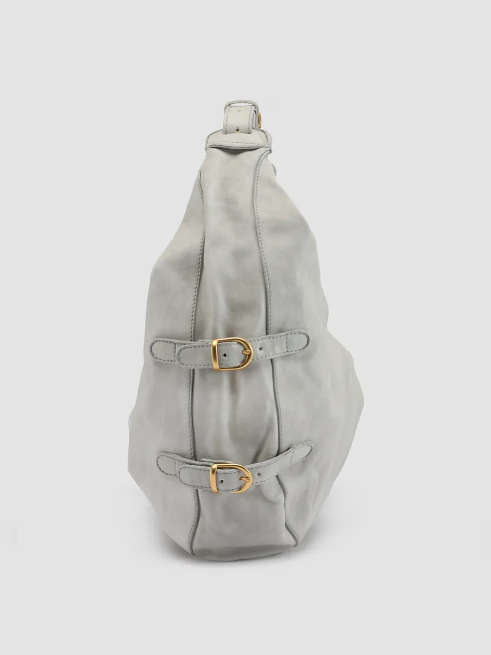 Best Sale Officine Creative JULIE 008 - Shoulder Bag GREY LEATHER