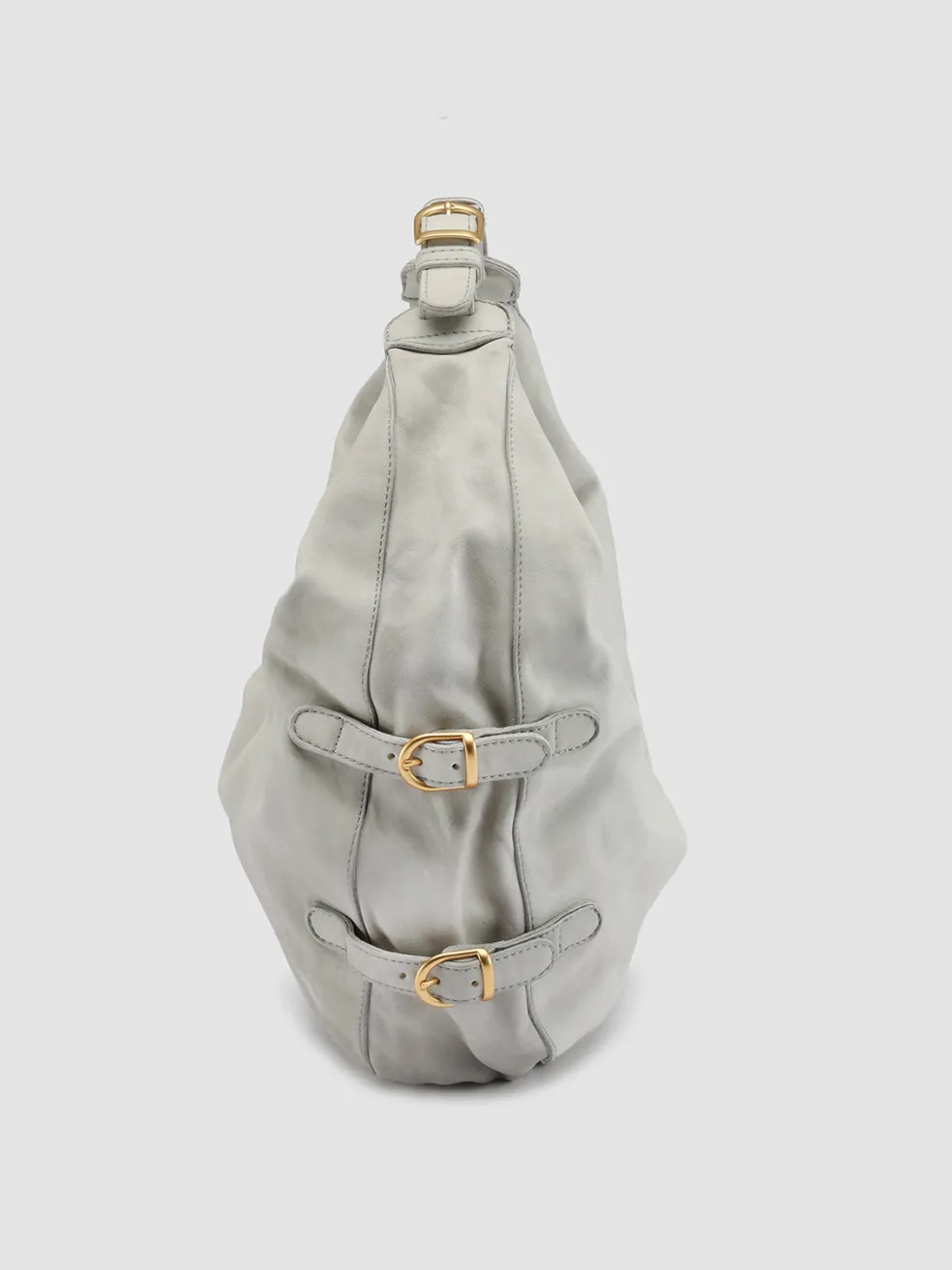 Best Sale Officine Creative JULIE 008 - Shoulder Bag GREY LEATHER