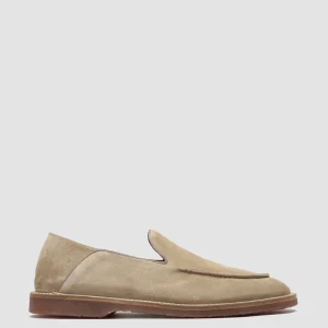 Best Sale Officine Creative KENT 007 - Brown Suede Loafers CORK