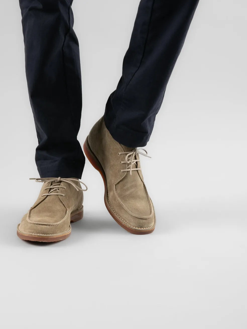 Cheap Officine Creative KENT 002 - Green Suede Ankle Boots BOSCO