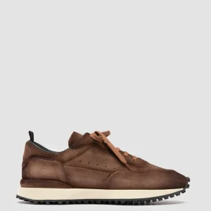 Store Officine Creative KEYNES 001 - Suede Sneakers TAUPE