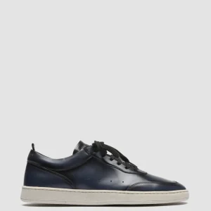 Cheap Officine Creative KRIS LUX 001 - Blue Leather Sneakers NAVY BLUE