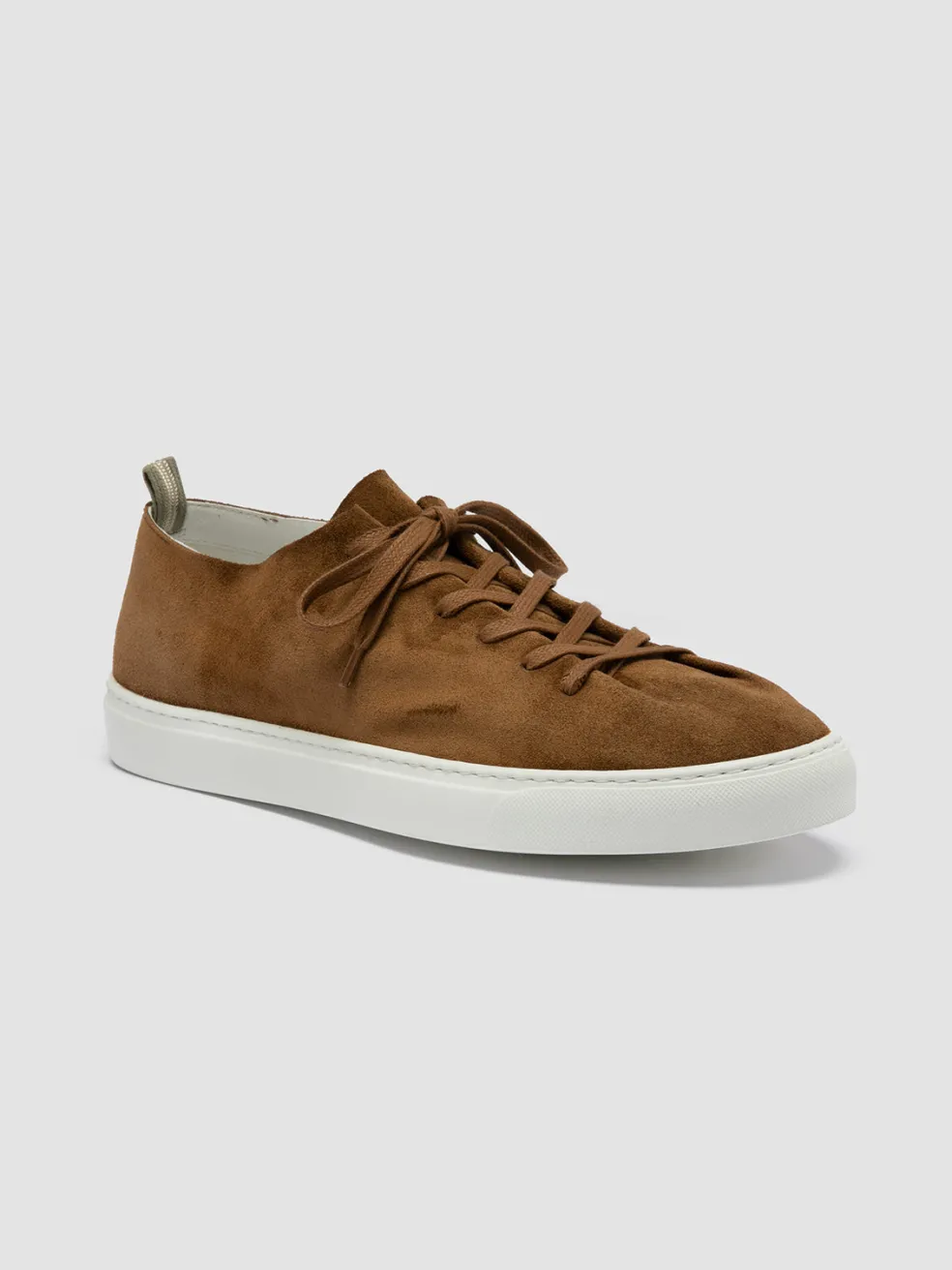 Sale Officine Creative LEGGERA 001 - Brown Suede Low Top Sneakers BIRRA
