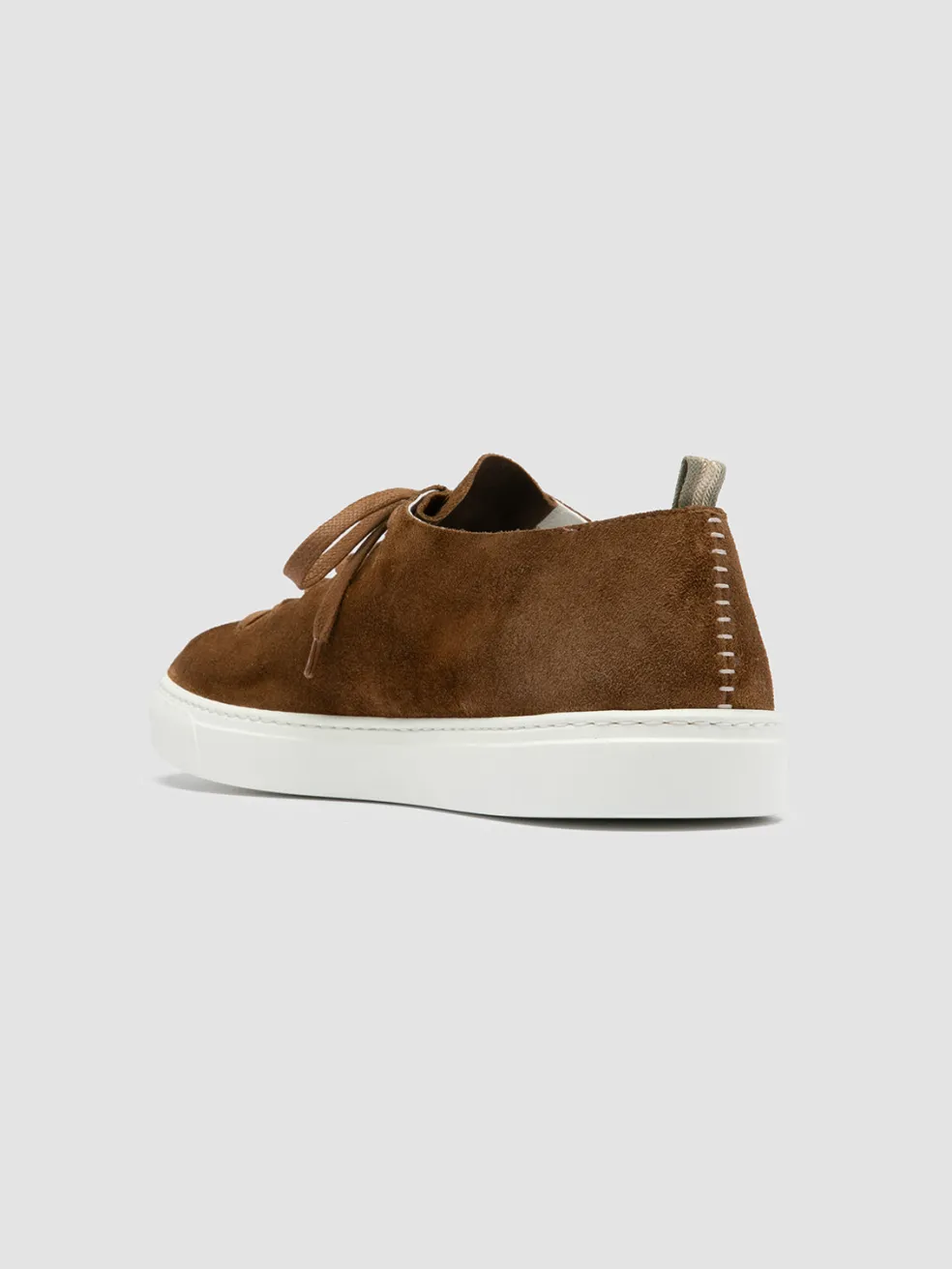 Sale Officine Creative LEGGERA 001 - Brown Suede Low Top Sneakers BIRRA