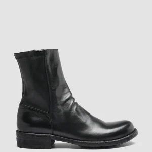 Online Officine Creative LEGRAND 203 - Leather Ankle Boots BLACK