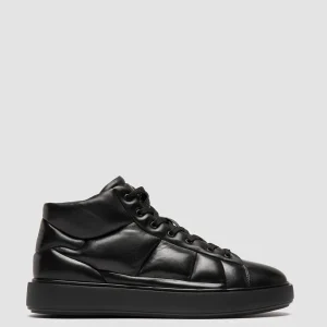 Discount Officine Creative LEISURE 002 - Leather High Top Sneakers BLACK