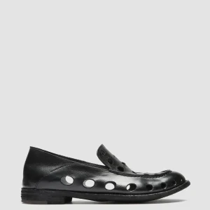 Online Officine Creative LEXIKON 542 - Leather Loafers BLACK