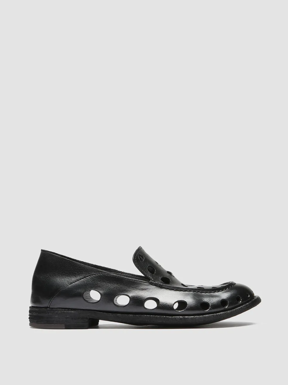 Online Officine Creative LEXIKON 542 - Leather Loafers BLACK