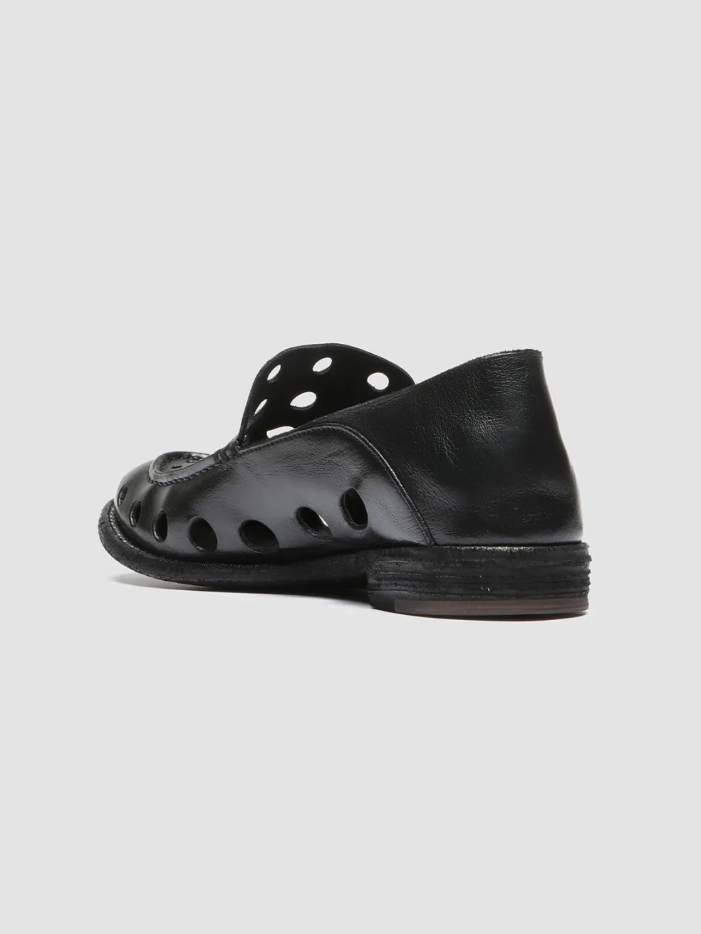 Online Officine Creative LEXIKON 542 - Leather Loafers BLACK