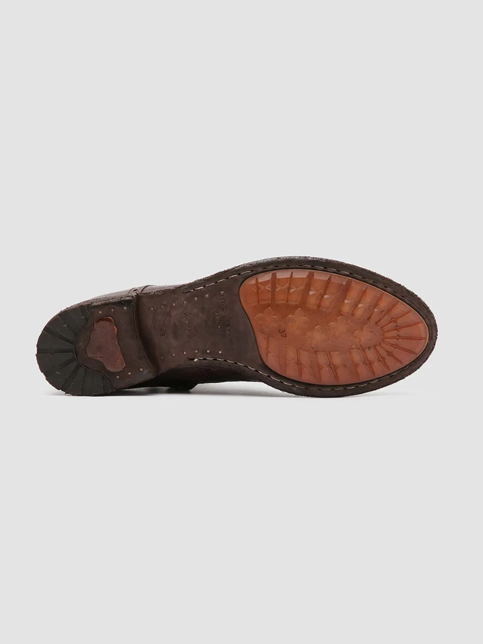 Best Sale Officine Creative LEXIKON 131 - Brown Leather Booties OTTO